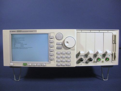 Agilent 8164A Mainframe with 81680A Tunable Laser Source Module