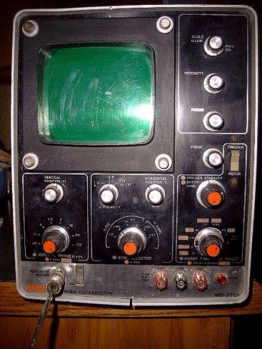 Vintage rca oscilloscope type wo-535a for sale