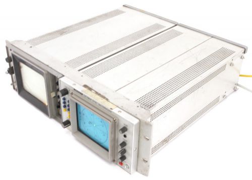 Leader LVS-5850 NTSC Vectorscope +Tektronix 528A Waveform Monitor Assembly