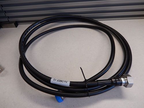 Heavy duty 1/2&#034; rf cable din 7/16 (m - f) 12&#039; 1175 for sale