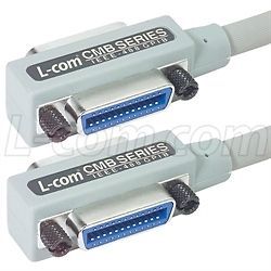 L-Com CMB24-3M Molded IEEE-488 Cable, Normal/Normal 3.0m