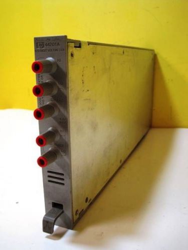 HP 44701A 5.5 Digit VoltMeter Module for 3852A Data Acquisition Mainframe
