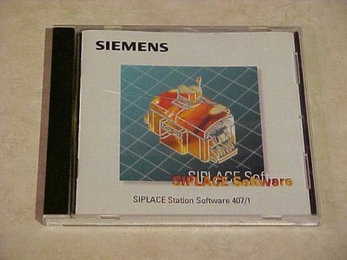 Siemans SIPLACE Station Software 407/1