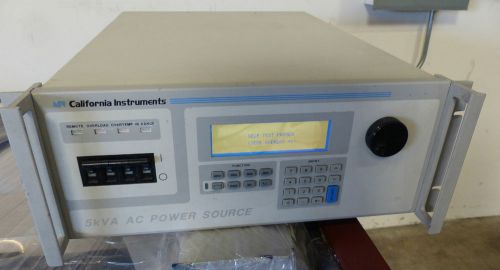 California instruments 5001i 5kva ac power source for sale