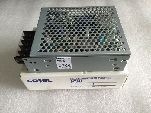 Cosel P30E-12 Power Supply 12V 2.5A OUTPUT , AC100-240V INPUT , NEW