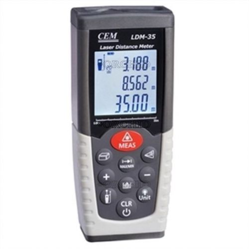 Cem ldm-40 tester digital laser distance meter new volume test gauge 40m measure for sale