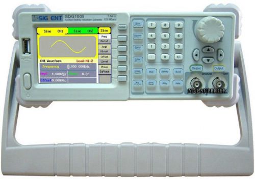 All new siglent sdg1005 signal generator better dg1022 5mhz waveform generators for sale