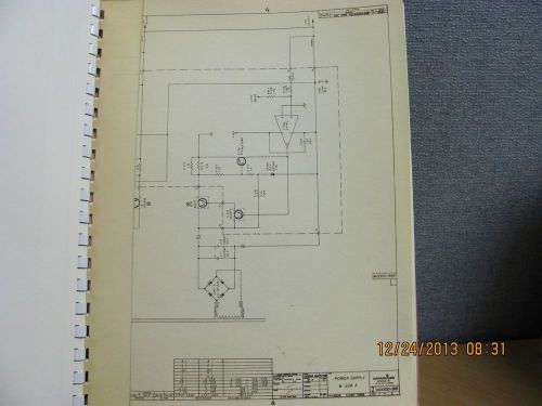 DATAPULSE MANUAL 208A-1: Data Generator - Operation&amp;Maintenance schems #20089