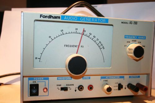 FORDHAM AUDIO GENERATOR MODEL AG-260