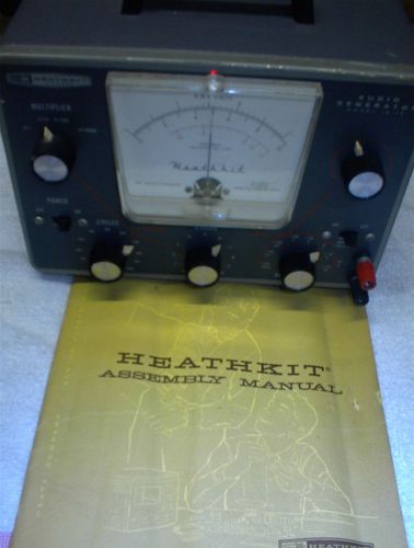 Vintage Heathkit Audio Generator IG-72 Audio Hi-Fi Amplifier Radio Signal