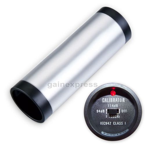 Nd9 sound level noise calibrator meter 94db &amp; 114db ±0.3db mics for sale