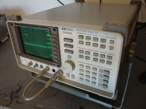 Hp agilent 8562e spectrum analyzer 30 hz-13.2  ghz  cert of calibration for sale