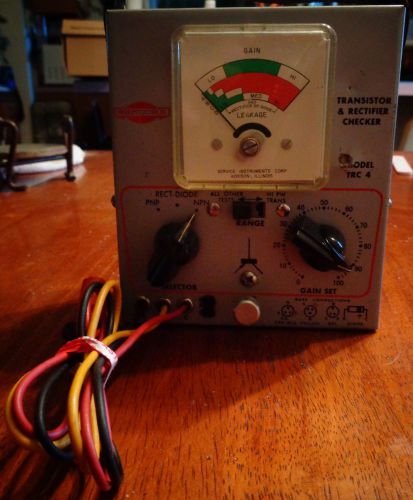 Vintage Sencore Transistor &amp; Rectifier Checker Model TRC 4