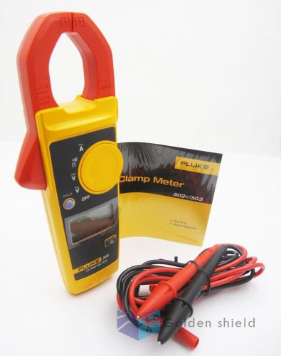 Fluke 303 clamp multimeter ac/dc handheld 600a 30mm 4000? with backlight for sale