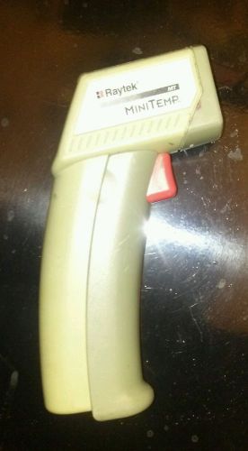 RayTek Minitemp Portable Laser Thermometer *USED* BUY IT NOW!