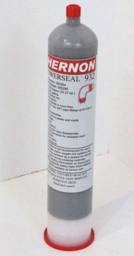 New hernon powerseal 932 pipe sealant tube cartridge gray paste 393264 for sale