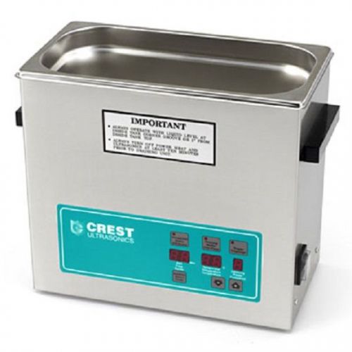 NEW Crest 1.5 Gallon CP500D Ultrasonic Heated Cleaner