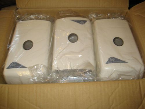 Lot of 6 Dial Professional  Liquid Soap Dispenser, Model 22, 800ml White