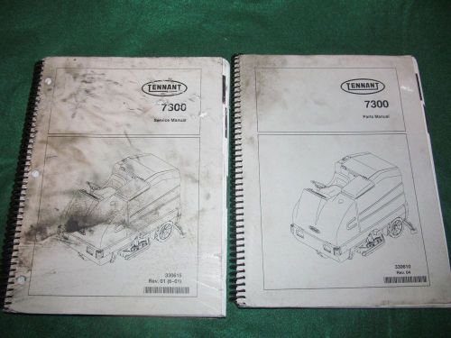 TENNANT 7300 Parts &amp; Service Manuals