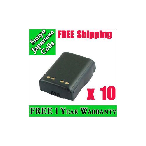10 Batteries NTN7394-2100mAh NTN7394A/AR/B/C/_R for Motorola Visar series-sale