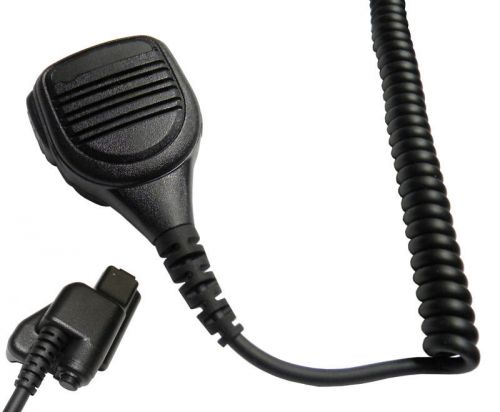 Water resistant speaker microphone for motorola ht1000 or mt2000 portable radios for sale