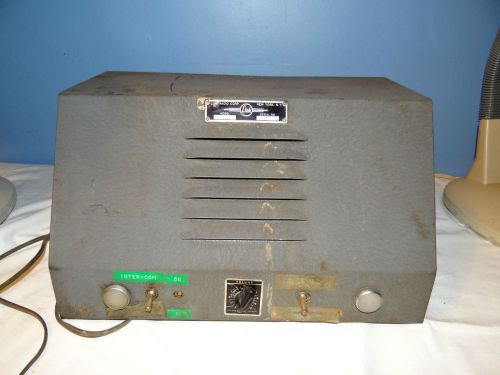 OLD INTERCOM, Link Radio Corp. Electronic Link Engineers  Intercom Model 886