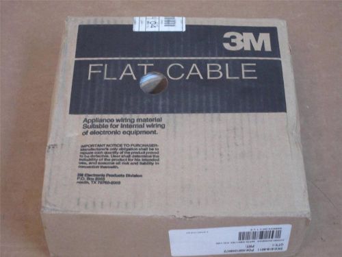 3M 3801/50   Flat Cable; 100 ft; 26 AWG; 300V; 50 Cond
