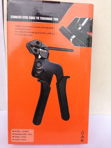 Stainless steel cable tie tensioning tool. trigger action cable gun ls-600r for sale