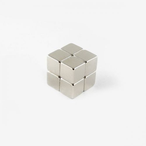 8pcs 3/8&#034; x 3/8&#034; x 3/8&#034; Block 10x10x10mm Neodymium Magnets Craft Permanent N35