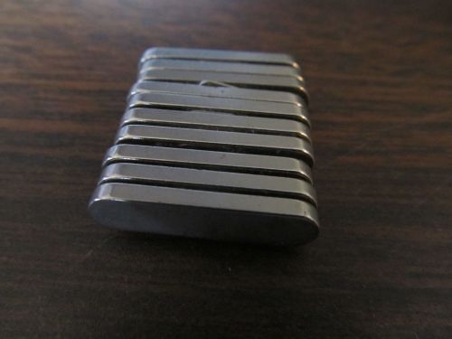 10x Rare Earth Neodymium magnets 1in x 1/4 in