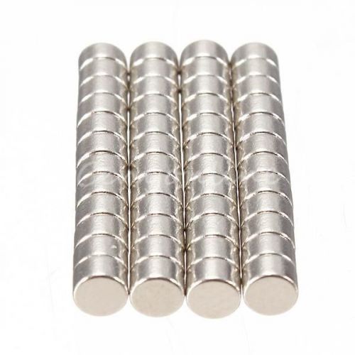 50x Silver Strong Disc Disk Round Neodymium N52 magnets 3mm x 2mm Rare Earth