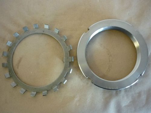 An 30 lock nut with w-30 lock washer for sale