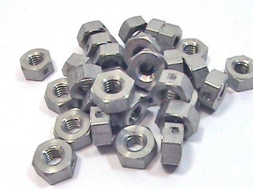 98 each 3/8&#034;-16 heavy hex lock nut 304 stainless steel ss astm 594 gr 1 aisi nos for sale