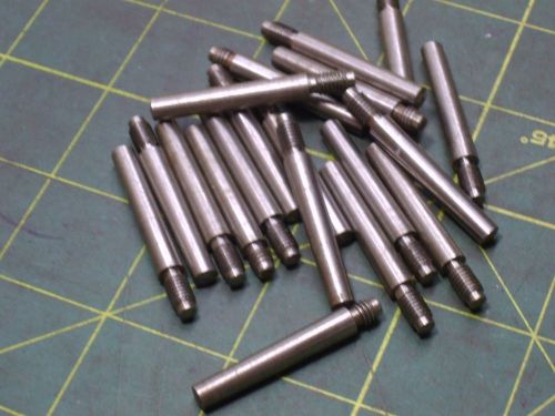 (19) THREADED TAPER DOWEL PINS #3 X 1 1/4 LARGE END DIA 0.217 10-32 THRDS#52227