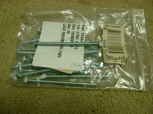 Hex Head Bolt 1/4-20x4 Bolts  Fastenal Brand