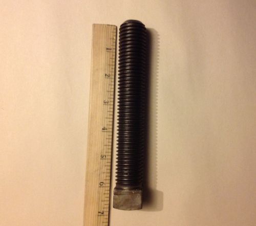 Square head cup point  set screw/ bolt - 1&#034; -8 x 6&#034; - plain finish for sale