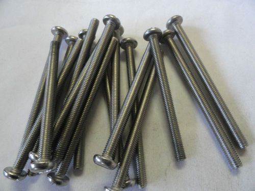 M5 x 70mm stainless steel slotted pan head screws for sale