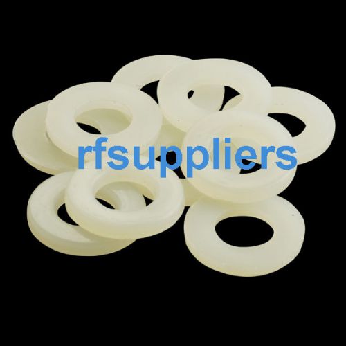 Lots of 200pcs plastic nylon spacer flat washers metric 3*6*2mm high quality new for sale