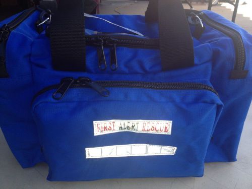 Emt ems medical first aid first alert medic trauma bandage paramedic bag w sling for sale