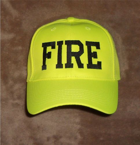 Fire hat hi viz  hi vis firefighter fire department safety yellow for sale