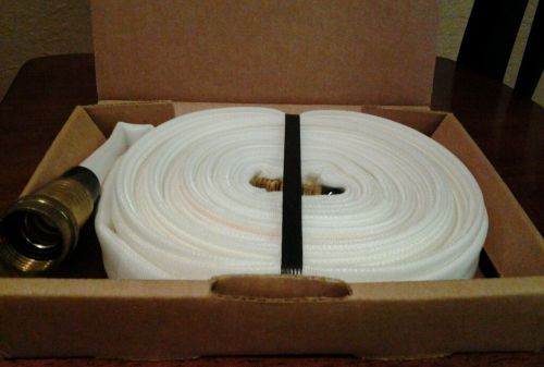 3/4&#034; fire hose wildland fire new white for sale