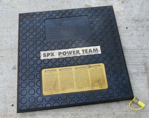 Spx power team ij128 inflatable jack 12-ton capacity - 16&#034; square for sale