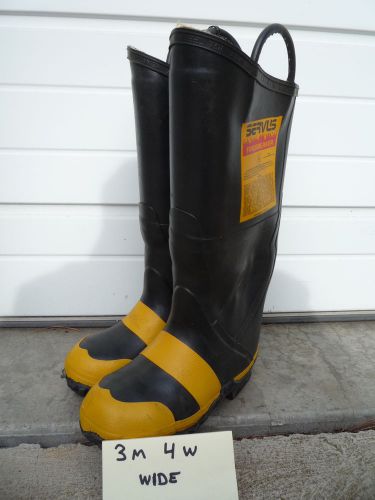 Firefighter Boots  Size 3M/4W Wide