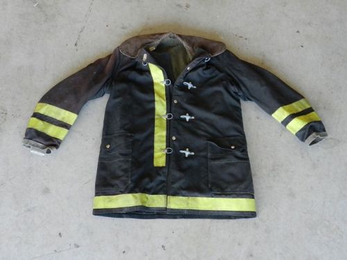 Real firefighter turnouts globe jacket coat 40 ~ l@@k!! 24 for sale