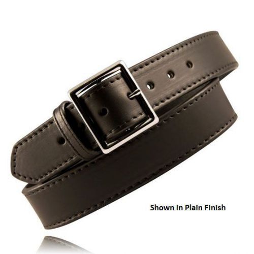 Boston Leather 6505L-3-42 Fully Lined Leather Garrison 1 3/4 Belt 1 42&#034; Black BW