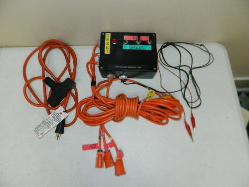 TRAFFIC LIGHT CONTROL UNIT ELECTRICAL TEST MODULE RED GREEN