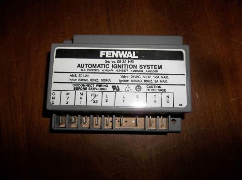 New FENWAL Series 05-32 HSI Automatic Ignition System 05-326265-053