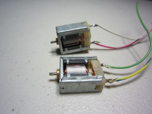 3 to 12v DC Small Electric Hobby Motor (Flat Sides)  X 10