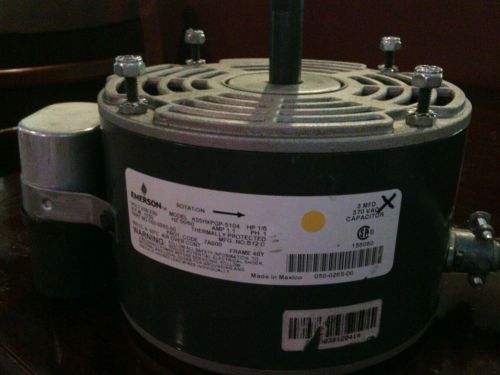 Emerson 1/6hp condensor fan motor for sale
