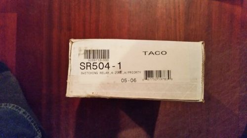 Taco sr504-1 four zone switching relay for sale